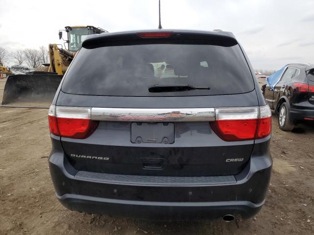 1C4RDHDG0DC673067 - 2013 DODGE DURANGO CREW BLACK photo 6