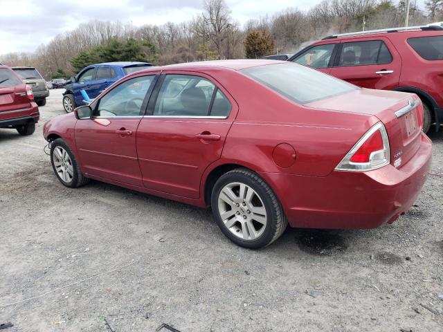 3FAHP08156R212483 - 2006 FORD FUSION SEL RED photo 2