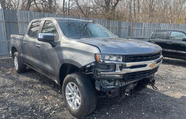 3GCPYJEK1MG410766 - 2021 CHEVROLET SILVERADO K1500 LT GRAY photo 1