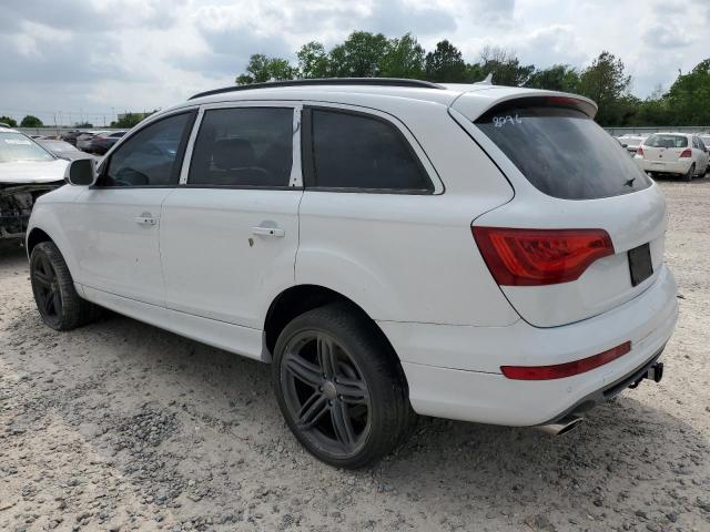 WA1DGAFE9FD008096 - 2015 AUDI Q7 PRESTIGE WHITE photo 2