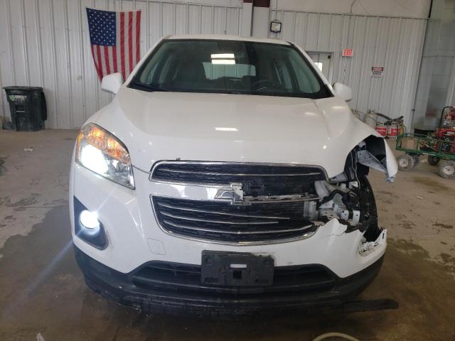 3GNCJKSB6FL256635 - 2015 CHEVROLET TRAX LS WHITE photo 5