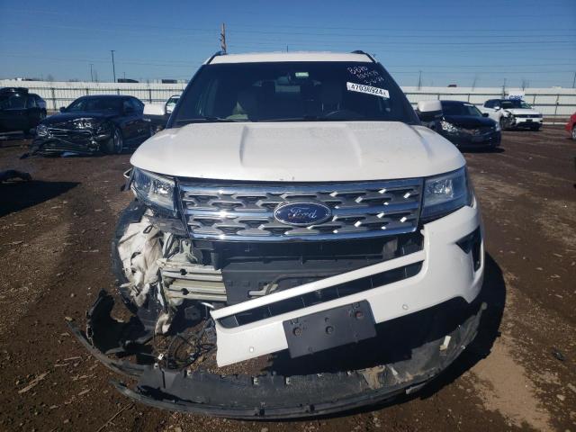 1FM5K7F80JGA85979 - 2018 FORD EXPLORER LIMITED WHITE photo 5