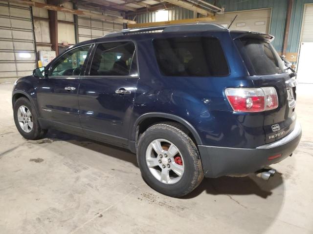 1GKEV137X7J100413 - 2007 GMC ACADIA SLE BLUE photo 2