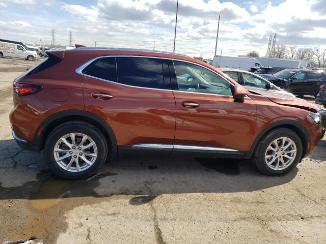 LRBFZMR4XMD084063 - 2021 BUICK ENVISION PREFERRED 棕色 照片 3