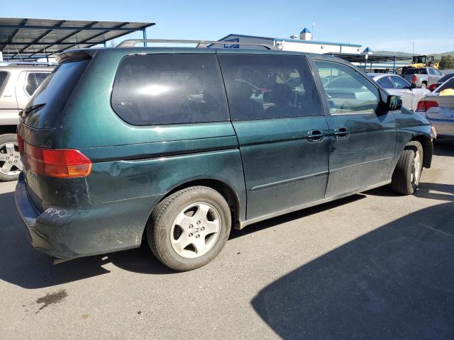 2HKRL18681H512753 - 2001 HONDA ODYSSEY EX GREEN photo 3