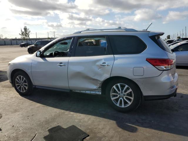 5N1AR2MN0FC706089 - 2015 NISSAN PATHFINDER S 银色 照片 2