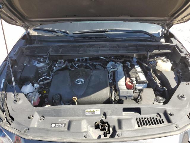 5TDGZRAH2NS097543 - 2022 TOYOTA HIGHLANDER XLE GRAY photo 12