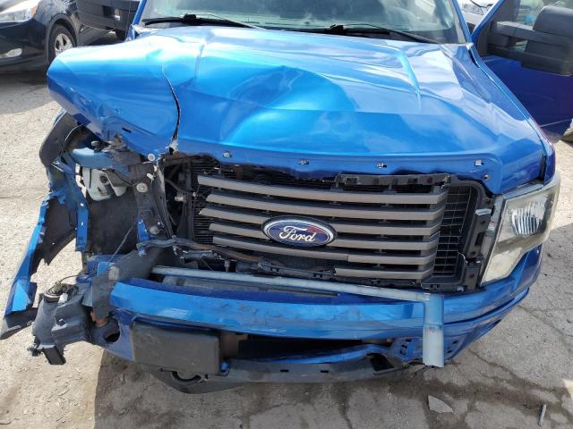 1FTFW1ET4BFA93025 - 2011 FORD F150 SUPERCREW BLUE photo 11