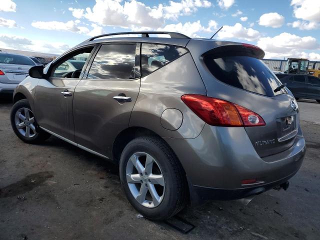 JN8AZ18W79W127433 - 2009 NISSAN MURANO S TAN photo 2