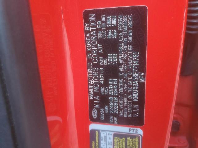 KNDJX3A58E7714761 - 2014 KIA SOUL ! RED photo 13