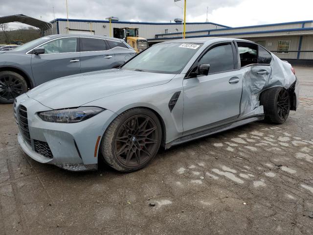 WBS33AY04MFL38561 - 2021 BMW M3 COMPETITION GRAY photo 1