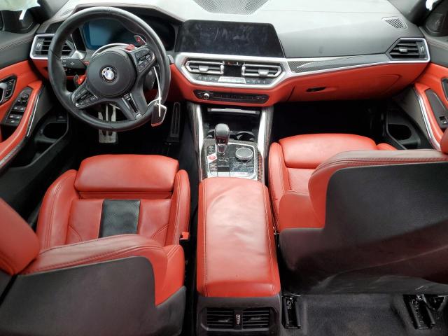 WBS33AY04MFL38561 - 2021 BMW M3 COMPETITION GRAY photo 8