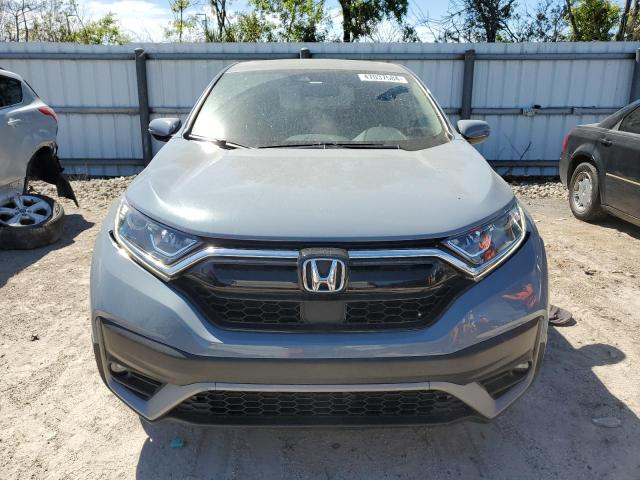 7FARW1H88NE017597 - 2022 HONDA CR-V EXL BLUE photo 5