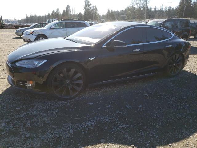 5YJSA1DP1DFP19669 - 2013 TESLA MODEL S BLACK photo 1