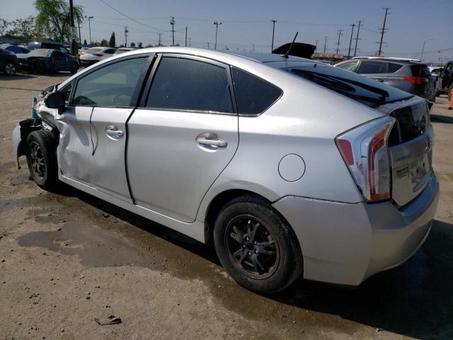 JTDKN3DU9F0478385 - 2015 TOYOTA PRIUS SILVER photo 2