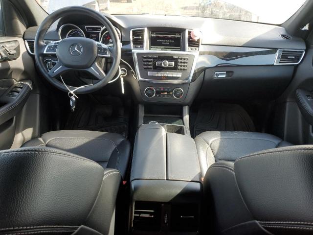 4JGDA5HB5EA393976 - 2014 MERCEDES-BENZ ML 350 4MATIC GRAY photo 8