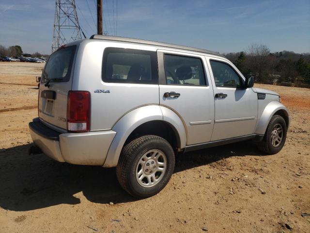 1D4PU2GK0BW520370 - 2011 DODGE NITRO SE SILVER photo 3