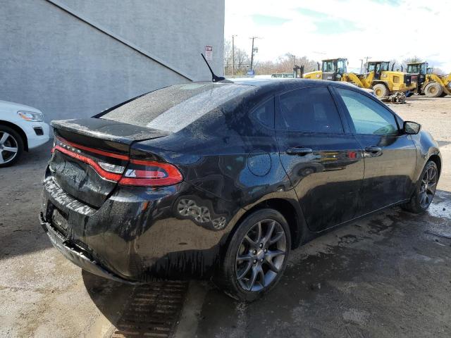 1C3CDFAA2GD529694 - 2016 DODGE DART SE BLACK photo 3