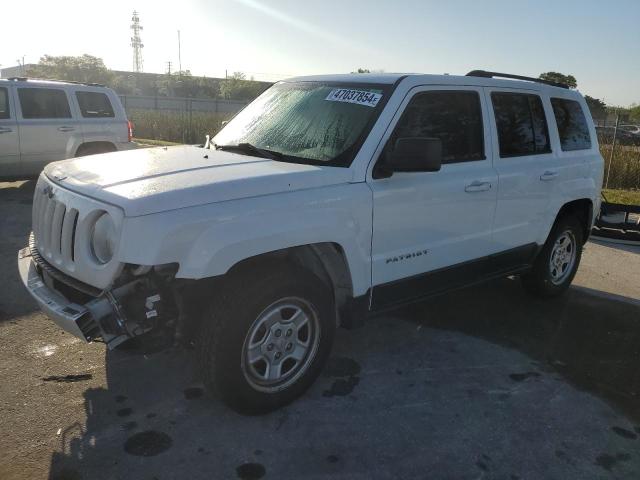 1C4NJPBB3GD656609 - 2016 JEEP PATRIOT SPORT WHITE photo 1