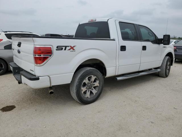 1FTFW1EF1EKF23907 - 2014 FORD F150 SUPERCREW WHITE photo 3