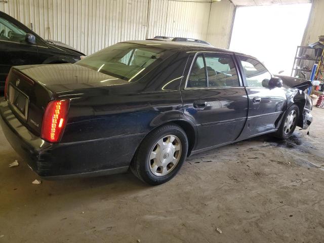 1G6KD54Y82U157431 - 2002 CADILLAC DEVILLE BLACK photo 3