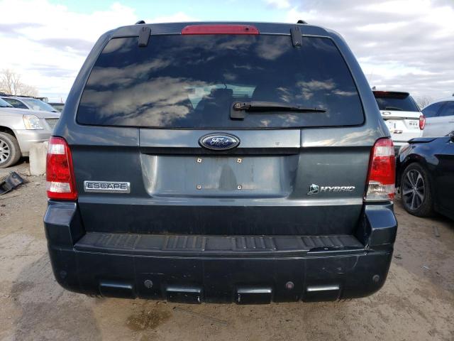 1FMCU49H48KB98434 - 2008 FORD ESCAPE HEV BLACK photo 6