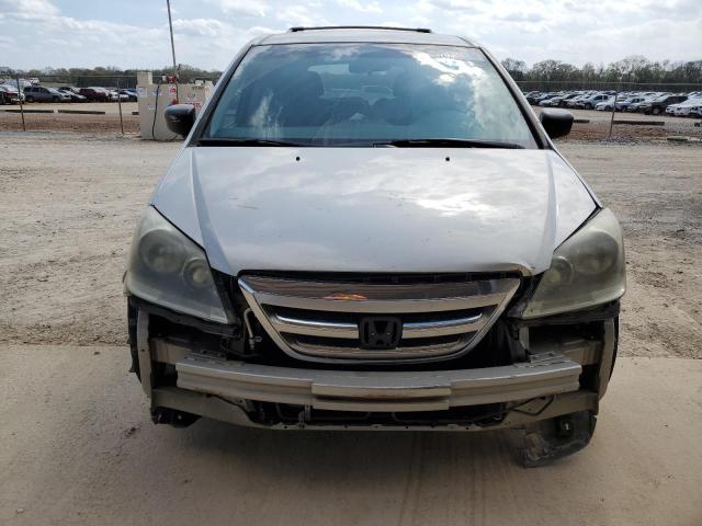 5FNRL38236B106975 - 2006 HONDA ODYSSEY LX SILVER photo 5