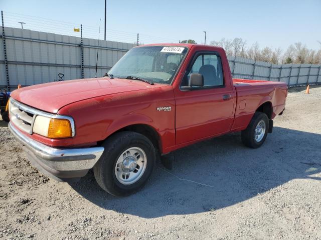 1FTCR10A5TUA17892 - 1996 FORD RANGER RED photo 1