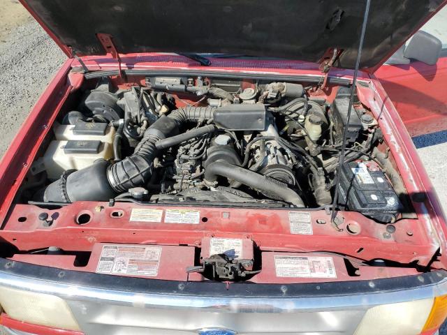 1FTCR10A5TUA17892 - 1996 FORD RANGER RED photo 11