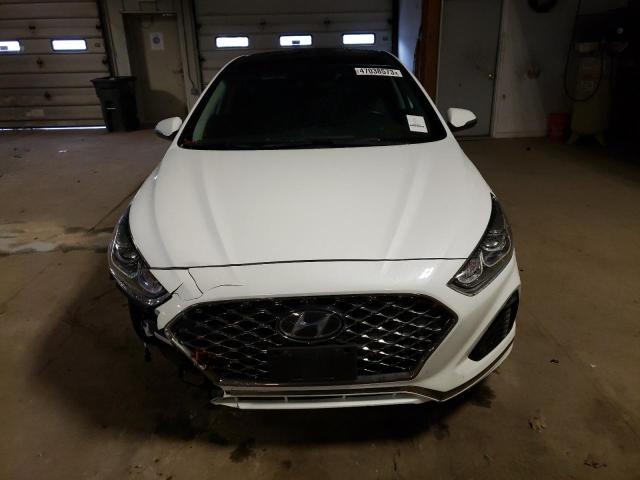 5NPE34AF8KH770976 - 2019 HYUNDAI SONATA LIMITED WHITE photo 5