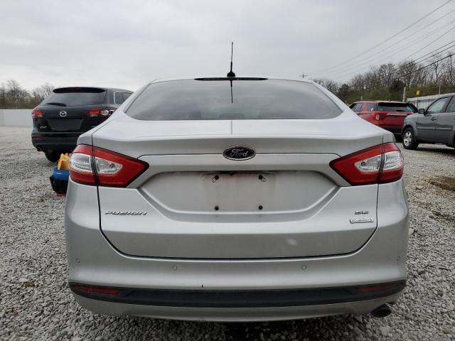 1FA6P0HD1G5125668 - 2016 FORD FUSION SE SILVER photo 6