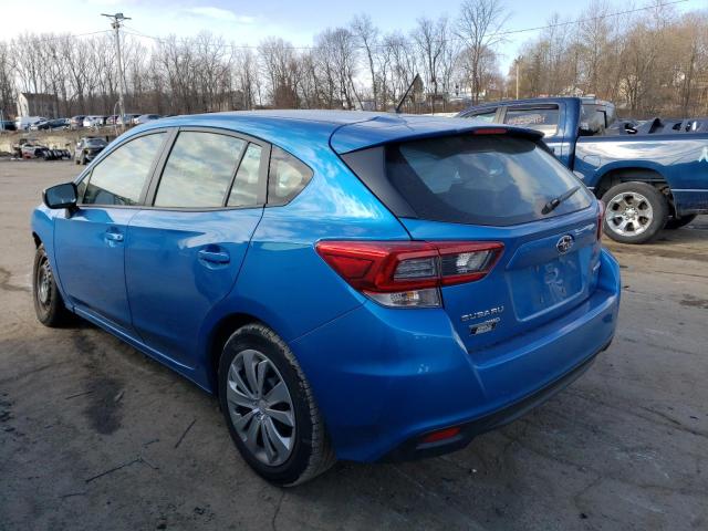 4S3GTAB61P3707856 - 2023 SUBARU IMPREZA BLUE photo 2