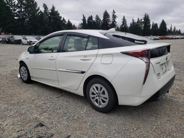 JTDKBRFU4H3034129 - 2017 TOYOTA PRIUS WHITE photo 2