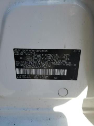 JTLZE4FE7A1116959 - 2010 TOYOTA SCION XB 白色 照片 13