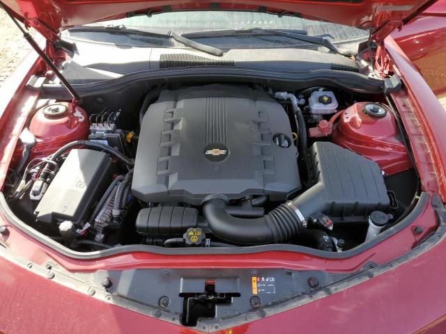 2G1FC1E39F9238866 - 2015 CHEVROLET CAMARO LT RED photo 11