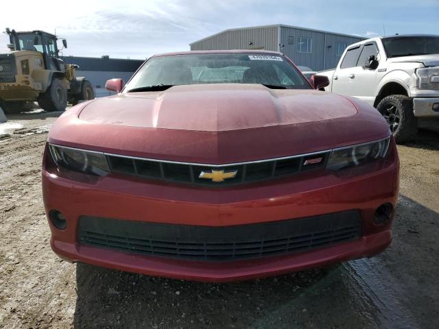 2G1FC1E39F9238866 - 2015 CHEVROLET CAMARO LT RED photo 5