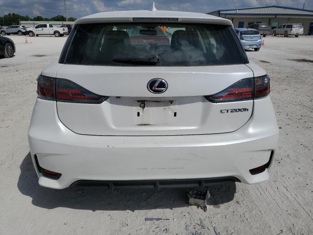 JTHKD5BH3F2238594 - 2015 LEXUS CT 200 WHITE photo 6