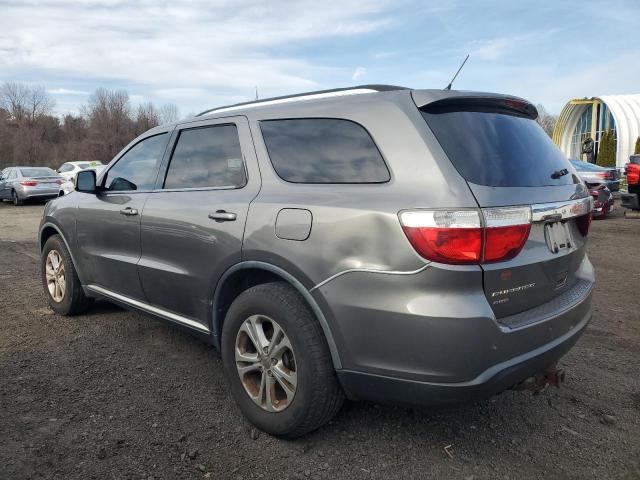 1C4RDJDG4CC169126 - 2012 DODGE DURANGO CREW GRAY photo 2