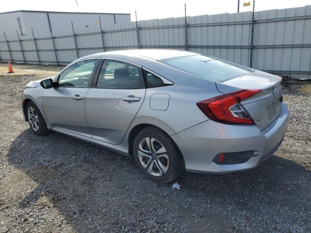 19XFC2F57JE043467 - 2018 HONDA CIVIC LX SILVER photo 2