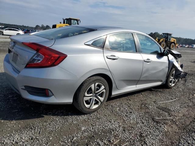 19XFC2F57JE043467 - 2018 HONDA CIVIC LX SILVER photo 3