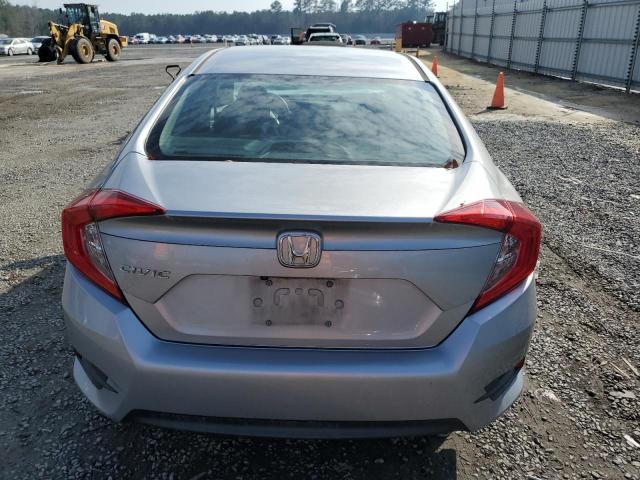 19XFC2F57JE043467 - 2018 HONDA CIVIC LX SILVER photo 6