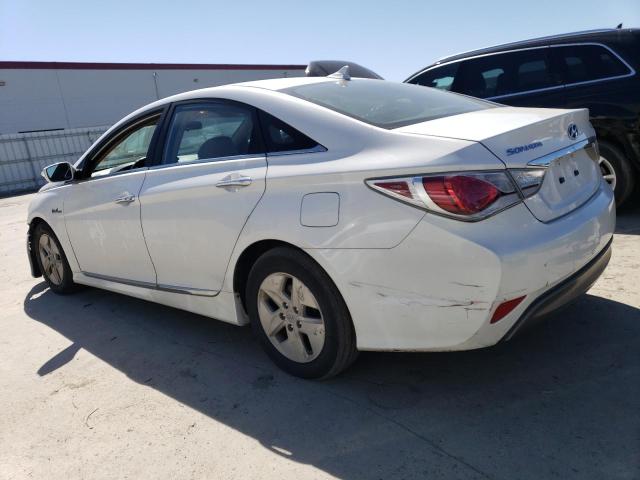 KMHEC4A49BA004367 - 2011 HYUNDAI SONATA HYBRID WHITE photo 2