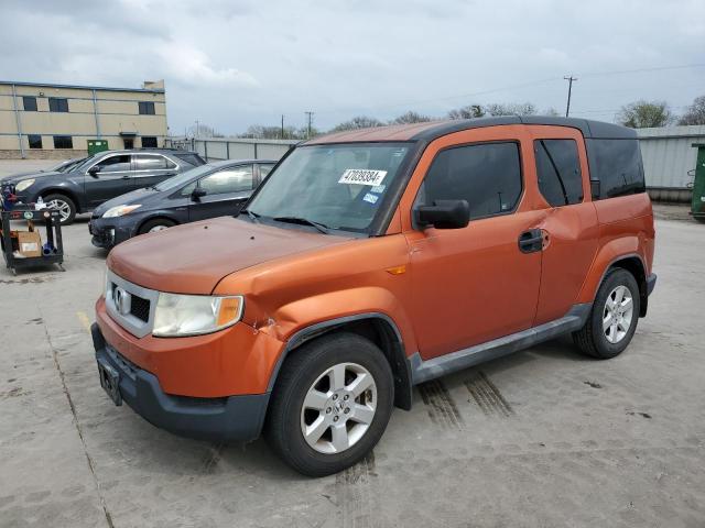 5J6YH1H70AL005325 - 2010 HONDA ELEMENT EX ORANGE photo 1