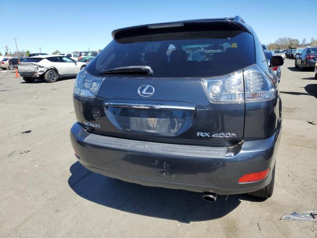 JTJHW31U672017420 - 2007 LEXUS RX 400H BLACK photo 6