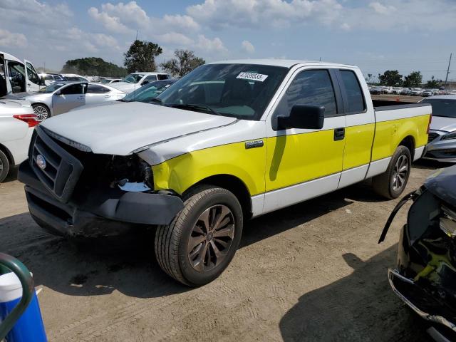 1FTRX12W28KB17329 - 2008 FORD F-150 WHITE photo 1