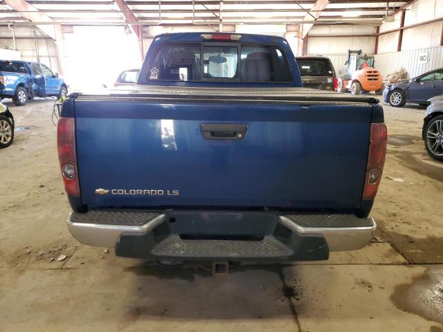 1GCDT136758216208 - 2005 CHEVROLET COLORADO BLUE photo 6