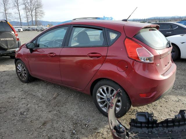 3FADP4EJ6EM136729 - 2014 FORD FIESTA SE RED photo 2