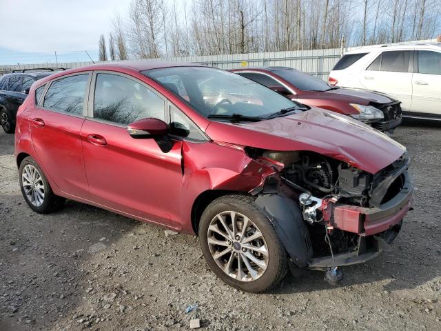 3FADP4EJ6EM136729 - 2014 FORD FIESTA SE RED photo 4