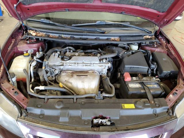 JTKJF5C73B3000822 - 2011 TOYOTA SCION TC BURGUNDY photo 11