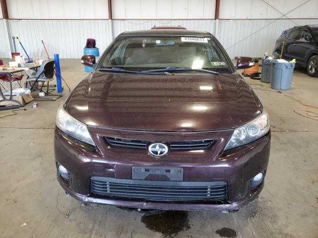JTKJF5C73B3000822 - 2011 TOYOTA SCION TC BURGUNDY photo 5